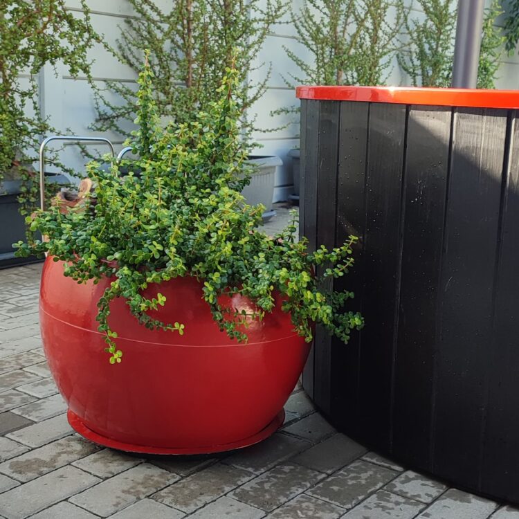 Matching Pot Plant Holder Fibreglass