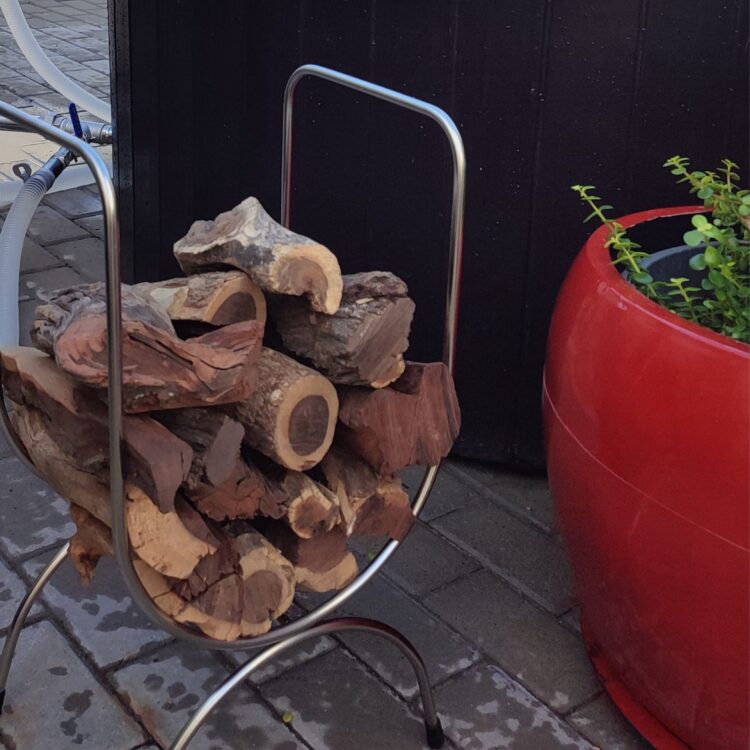 Wood Caddy for Hot Tub