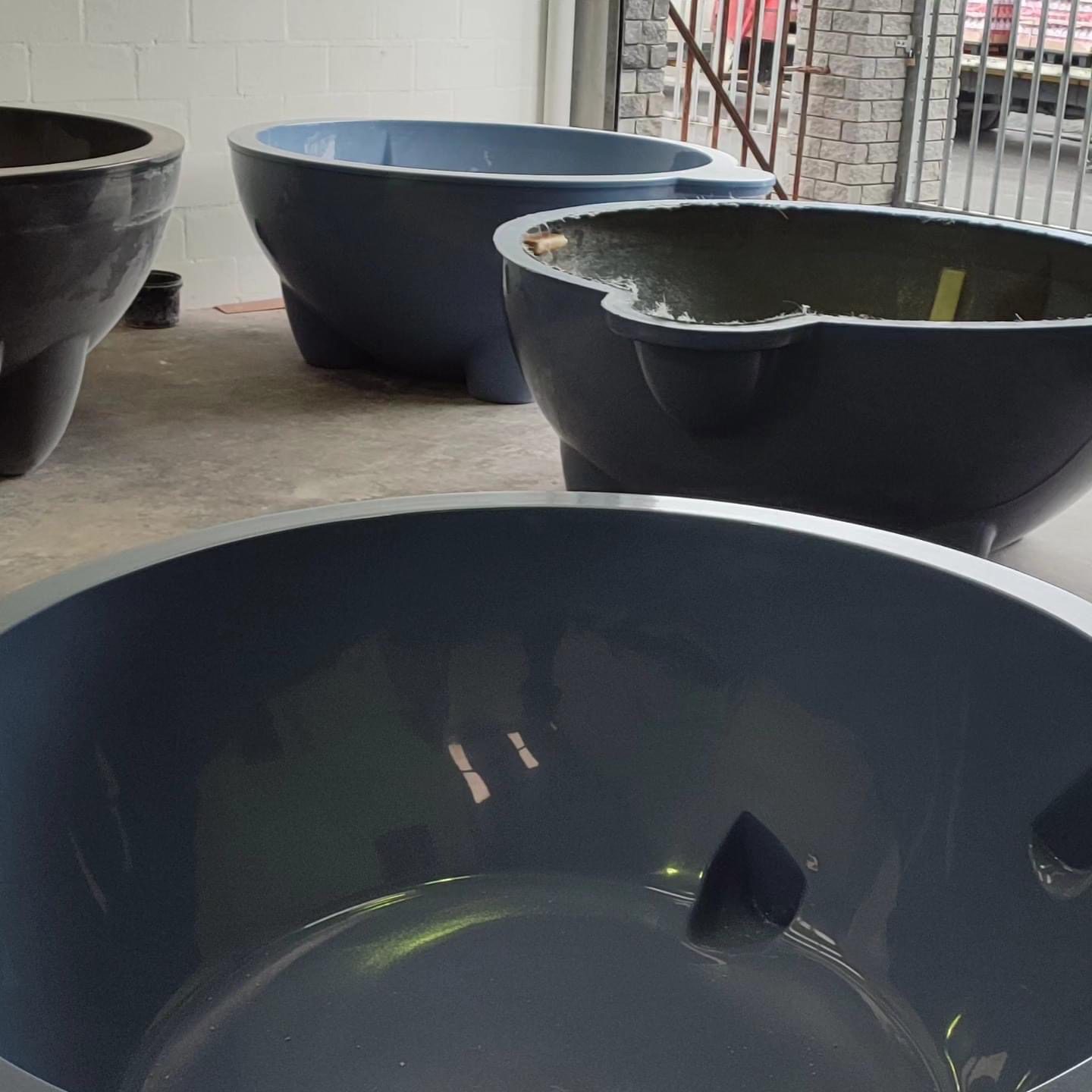 Crafted of recycled fibreglass