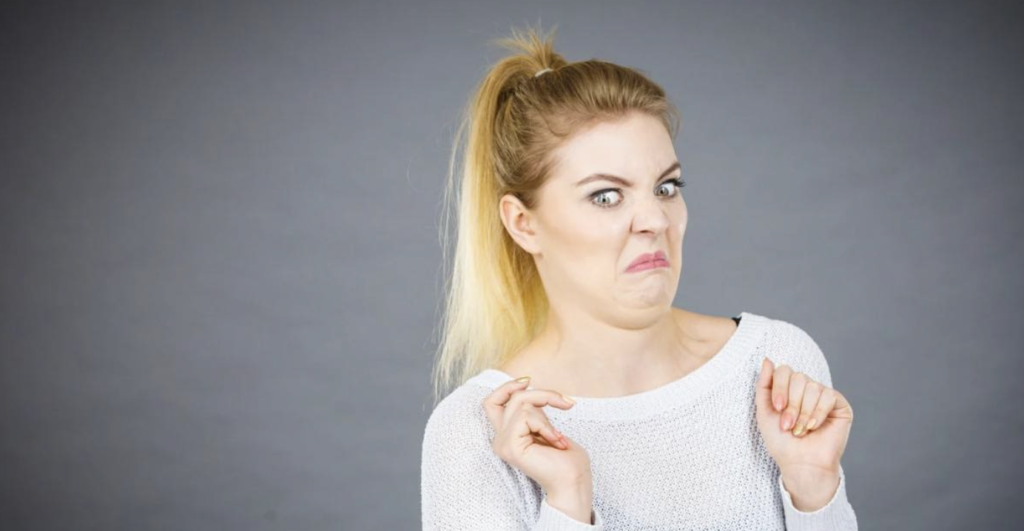 Disgusted Lady