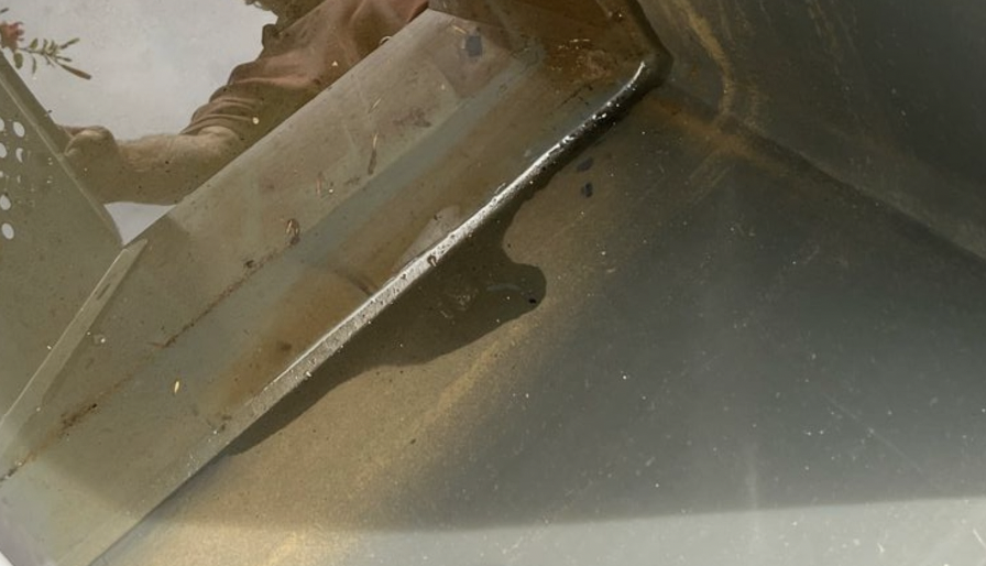 Sediment in Hot Tub