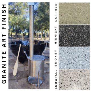 The Granite - Wood Fire Fibreglass Hot Tub